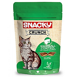 Snacky Crunch Hairball Control (Tüy Yumağı) Tavuk Etli Kedi Ödülü 60 Gr
