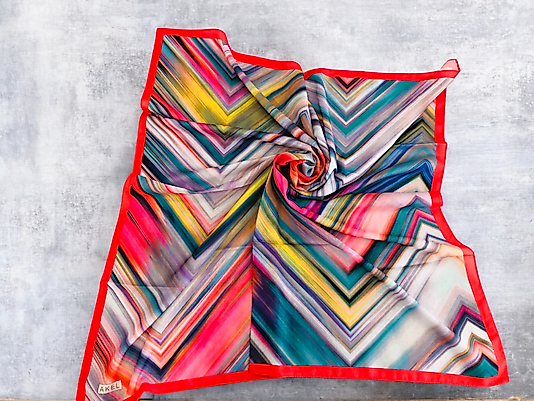 Digital Soft Eşarp  Ebat 95 x 95