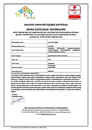 Organik Kuru Fasulye 1kg DERMASON (Pestisit ve Aflatoksin Analizli)