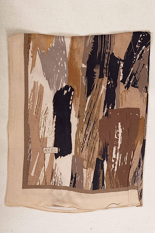 FLOOR İPEK ŞAL İTALYAN DİKİŞİ DESEN-4