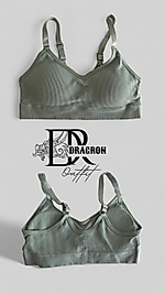 Dragron Comfort Orta Destekli Dikişsiz Spor Bra