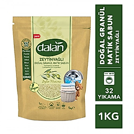 Dalan 1 kg Doğal Zeytin Mucizesi Granül Matik Sabun