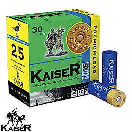 KAISER 12 Cal. 36 G. No 8 Av Fişeği