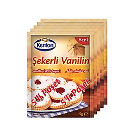 Kenton Şekerli Vanilya 5Li Poşet 25 Gr