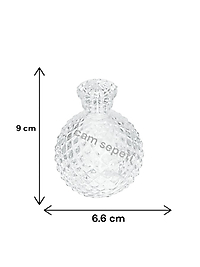 100 cc Kristal Cam Kolonya Şisesi