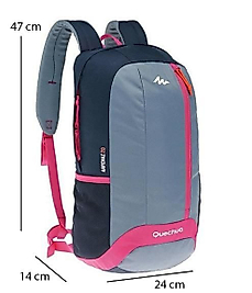 Quechua Arpenaz Outdoor Sırt Çantası 20 Litre Gri-Mor