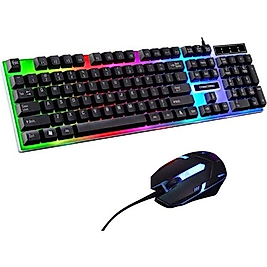 KLAVYE MOUSE SETİ IŞIKLI OYUNCU