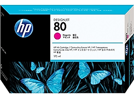 HP 80  C4874A Magenta Orjinal 175 ML Kartuş 2017 Tarihli