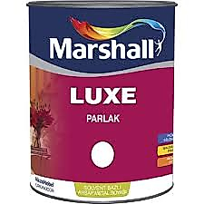 marshall lüx sentetik yağlı boya beyaz 0.75 lt