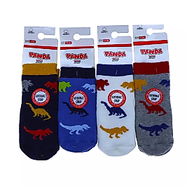 Bebe Panda Kaydırmaz Çorap 24 Adet