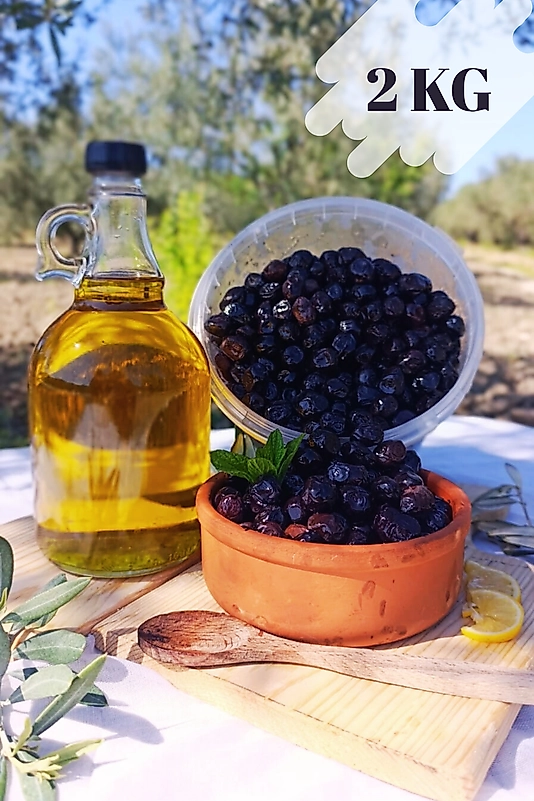 ISITMA GEMLİK SİYAH ZEYTİN 2 KG