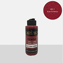 PREMİUM AKRİLİK BOYA KAN KIRMIZI 70 ML. - 0011