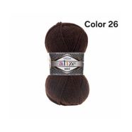 ALİZE SUPERLANA MİDİ COLOR 26-KAHVERENGİ