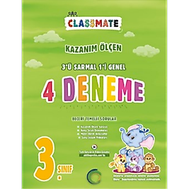 3. Sınıf Classmate 4'lü Deneme 2025 Okyanus Yayıncılık