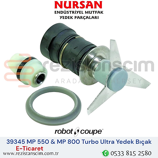 Robot Coupe 39345 MP 550 & MP 800 Turbo Ultra Yedek Bıçak