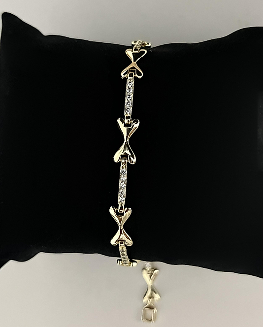 Xuping Gold Kalp Bileklik