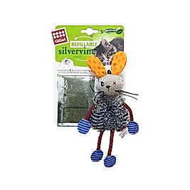 GiGwi Catnipli Doldurabilir Tavşan Kedi Oyuncağı 7514 (12 cm)