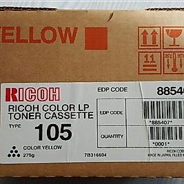 Ricoh 885407 Type 105 Sarı Toner Kartuşu