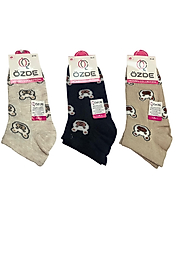 Kadın Özde Patik Çorap 24 Adet