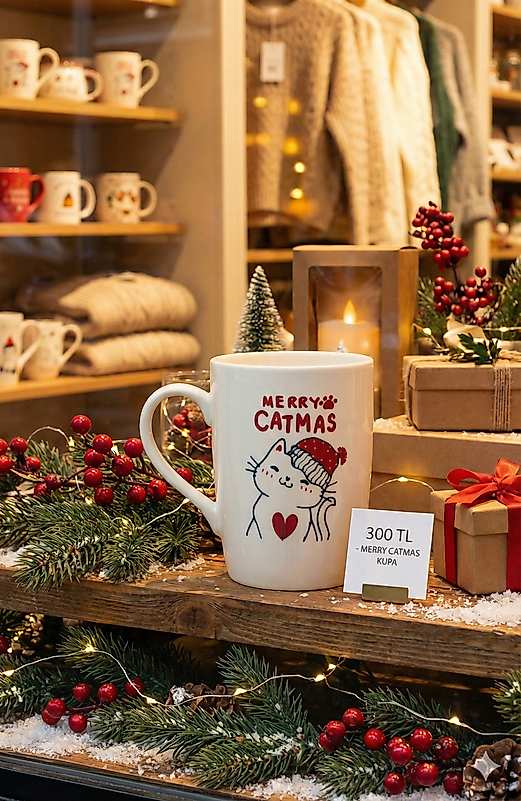 Kedili Merry CATMAS yeni Yıl Kupası