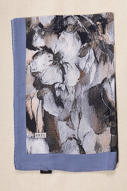 FLOOR İPEK ŞAL EL DİKİŞİ DESEN-2