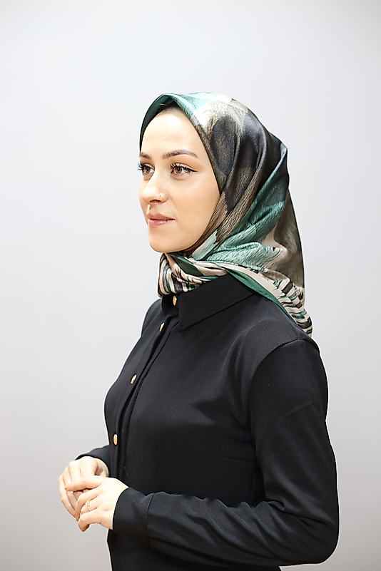 Akel Digital Kristal Eşarp 95 X 95