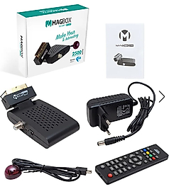 Magbox Scart Plus TKGS’li Scart Girişli Mini SD Uydu Alıcısı Özellikleri