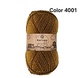 KARTOPU MELANGE WOOL COLOR 4001