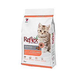 Reflex Tavuk Etli ve Pirinçli Yavru Kedi Maması (2 kg)