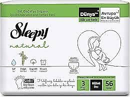 SLEEPY NATURAL 2Lİ JMB MİDİ 56'LI