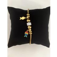 Çelik Balık Charm Bileklik