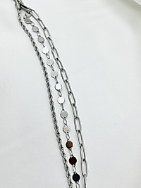 3’lü Birleşik Silver Bileklik