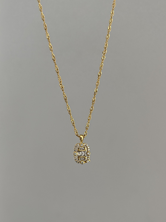 Altın Kaplama Baget Kolye