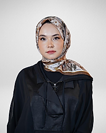 Spring Eşarp Pastel Çiçek Desenli