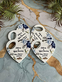 Çiçek Desen Kalp Açacak Magnet