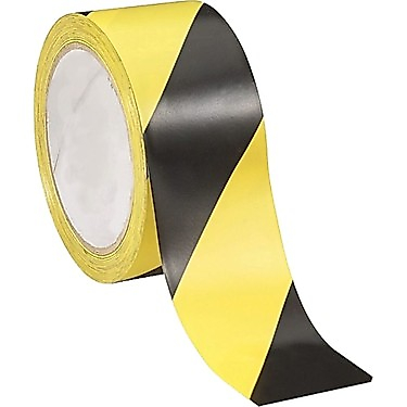 YER İŞARETLEME BANDI 50 MM x 30 MT SARI-SİYAH