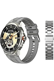 KALOBEE SK50 Smart Watch Amoled Ekran Akıllı Saat (Çift Kordon)