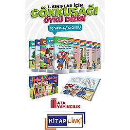 Gökkuşağı Öykü Dizisi 1.sınıflar için 10 öykü 16 sayfa Ata Yayıncılık