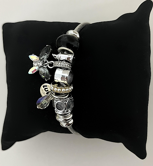 Silver Charmlı Pandora Bileklik