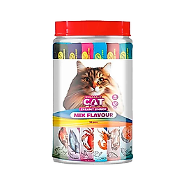 EuroGold Cat Karışık Sıvı Kedi Ödül Maması (30 x 15 g)