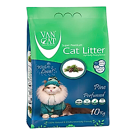 VanCat Çam Kokulu İnce Taneli Kedi Kumu (10 kg)