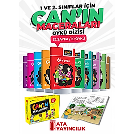 Can'ın Maceraları öykü dizisi 10 öykü 32 sayfa Ata Yayıncılık