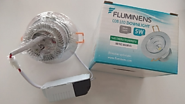 Fluminens 5W Cob LED FL10626 Krom Kasa 6500K LED Spot