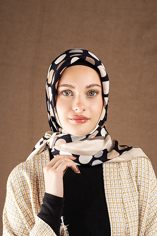 DESENLİ FLOSSY SİLK EŞARP