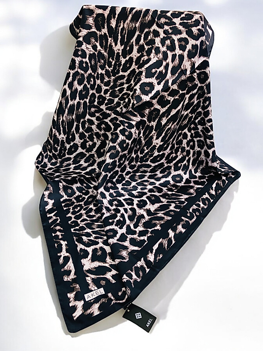 Akel Digital Kristal Eşarp  Desenli