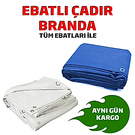 14x30 Ebatlı Branda 180 Gr/m²