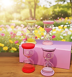 5 Dakika Kum Saati(Pembe)