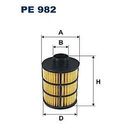FILTRON PE982  YAKIT FILTRESI PSA>BOXER III 2.2HDI - JUMPER III 2.2HDI | OPEL >AGILA A/B ASTRA H  COMBO C CORSA C VECTRA C 1.3CDT 1.9CDTI Z13DTH Z19DTH | FIAT >DOBLO 05- 1.3 JTD DUCATO III 2.2HDI