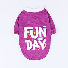 24721-pawstar fuşya fun day sweat (m-l-xl-xl-2xl)