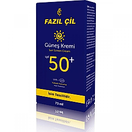 Fazıl Çil Güneş Kremi SPF 50+ 75 ml